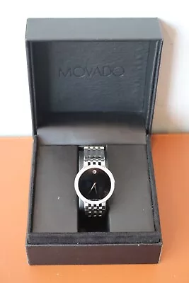 Movado Esperanza 0606280 Diamond Bezel Men's Watch W/appraisal • $1456.55