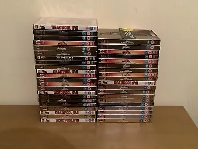 41 X MARVEL DVD Bundle Joblot Mixed Duplicates New And Sealed Free Postage • £34.99