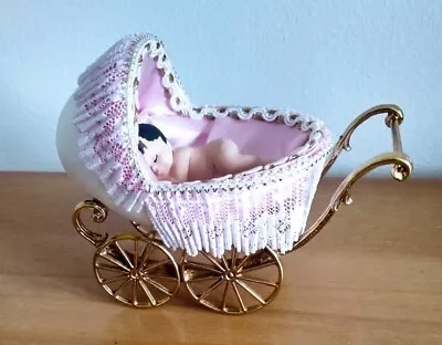 Fabergé Style Goose Egg Pram New Baby Gift • £12.99