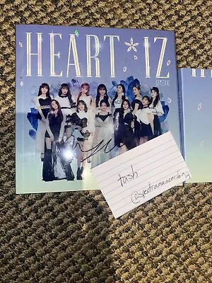 IZ*ONE IZONE Kang Hyewon Signed Heart*Iz Album FREE SHIPPING • $130