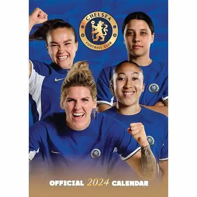 Chelsea FC Womens 2024 A3 Calendar Ladies • £6.59