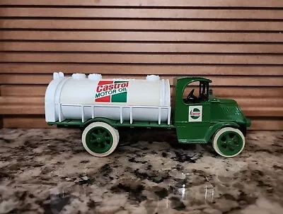 Collectible 1926 Mack Bulldog Truck Bank Castro Motor Oil The Ertl Company USA • $19.95