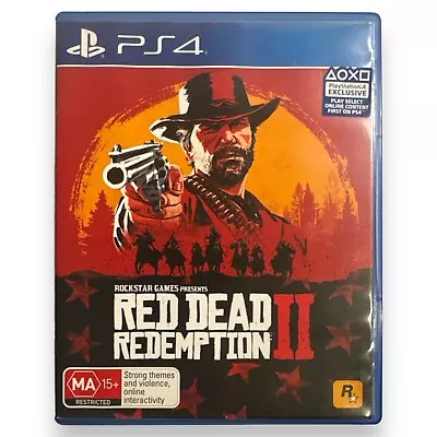 Red Dead Redemption 2 (Sony PlayStation 4 2018) Free Tracked Shipping! • $30