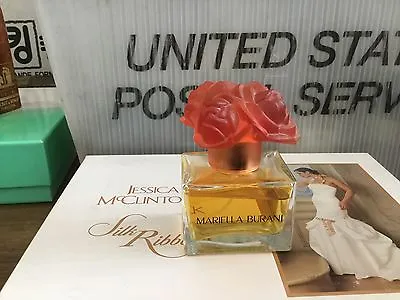 Vintage MARIELLA BURANI Perfume Rose Topper 50mL ITALY 1.7 FL OZ Woman Femme She • $78.19
