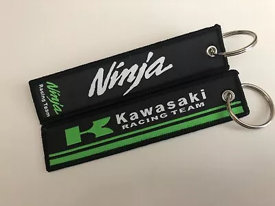 Quality Kawasaki Racing Team Ninja   Keyring   free P+p Uk Seller. • £6.50