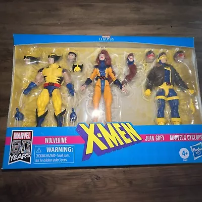 Marvel Legends Love Triangle 3-Pack - New - X-Men Jean Grey Cyclops Wolverine • £82