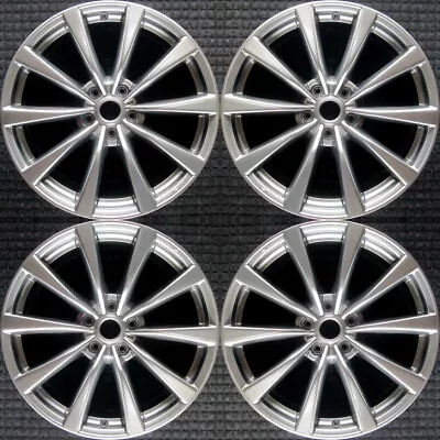 Infiniti G37 Hyper Silver 19  OEM Wheel Set 2008 To 2009 • $1497.20