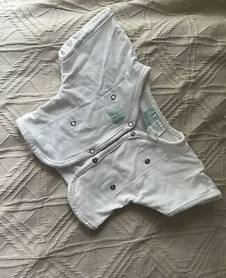 Ergopouch Butterfly Cardi White Swaddle 2-6 Months 000-00 • $9.85
