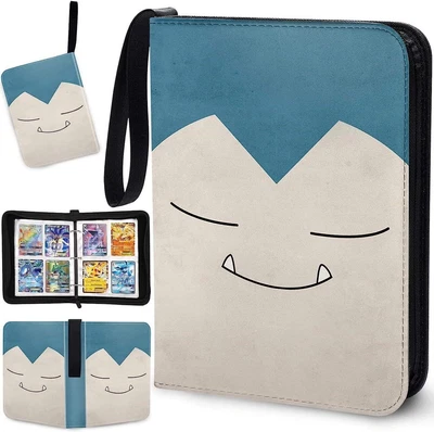 $15 • Buy Pokemon Snorlax Card Binder Album Collection 400 Pocket Trading Cards Case