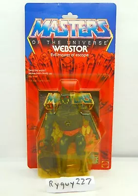 MOTU Webstor Masters Of The Universe MOC Carded Figure Sealed He-Man • $225