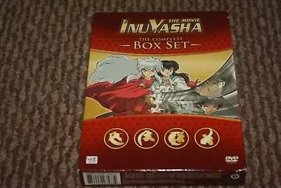 Inuyasha The Movie The Complete Box Set 4-disc 2001-2004 Anime Dvd • $14.99