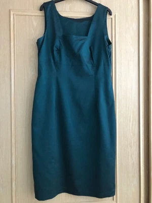 £5 • Buy Bhs Peacock/teal Dress Size 16