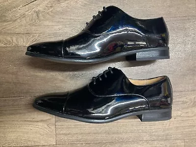 GOOR Shoes Men's Black Patent Leather Shoes NEW Size 11 CG M04  • £8.50