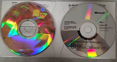 Microsoft Office Basic 2007 & Outlook 2007 W/Business Contact Manager • $24.75