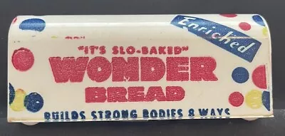 Vintage Wonder Bread Plastic Coin Bank • $19.99