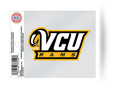 VCU Rams Static Cling Decal Sticker NEW Free Shipping! Virginia Commonwealth • $7.75