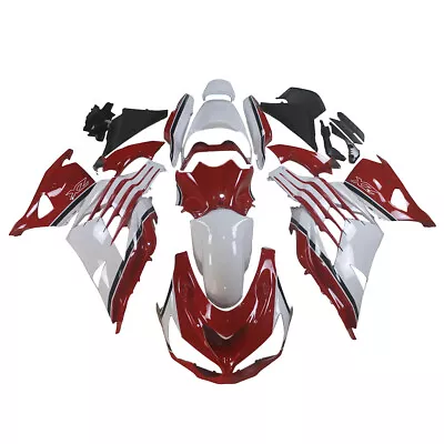 Red White Fairing Kit For Kawasaki Ninja ZX12R 2012 13-2021 Injection Bodywork • $489.95