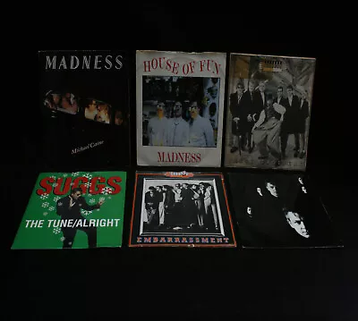 £12 • Buy MADNESS.SUGGS.House Of Fun.Baggy Trousers.Michael Caine.7' X6 LOT. Vinyl,45