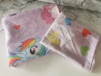 Girls My Little Pony Purple Single Reversible Duvet Set With Pillowcase  • £6.99