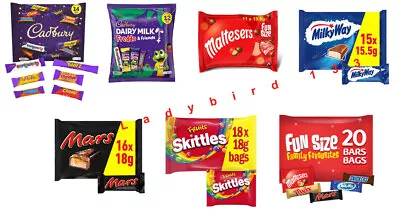 £4.75 • Buy Cadbury Maltesers Mars Milky Way Skittles Fun Size Treatsize Multipack