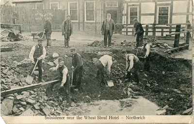 £3 • Buy Northwich Cheshire Vintage Subsidence Postcard