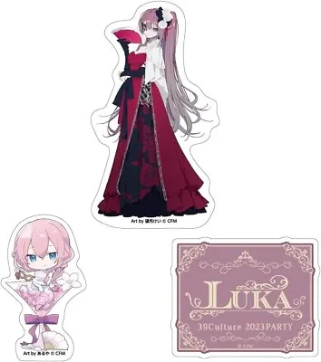 Megurine Luka PARTY 3 Sticker Set 39Culture 2023 Cocollaboration 08 • $15.88