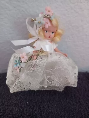 Vintage Nancy Ann Storybook Doll - Bridal Series  # 85   ( Flower Girl ) • $38.95