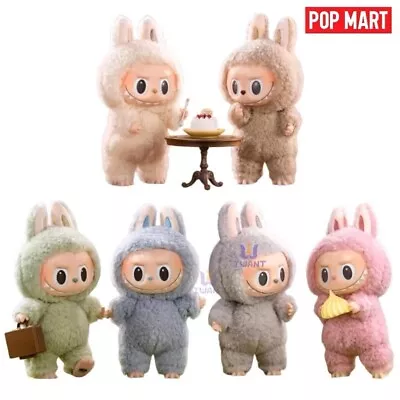 POP MART LABUBU The Monsters Etciting Macaron Plush Series Figure Toy Decoration • $21.11