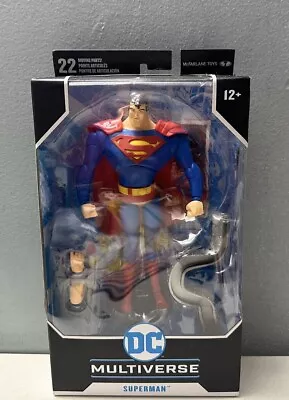 McFarlane DC Multiverse Superman 7” The Animated Series Action Figure Brand New • $37.99