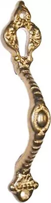 Victorian Vertical Keyhole Finger Pull Brass • $4.74