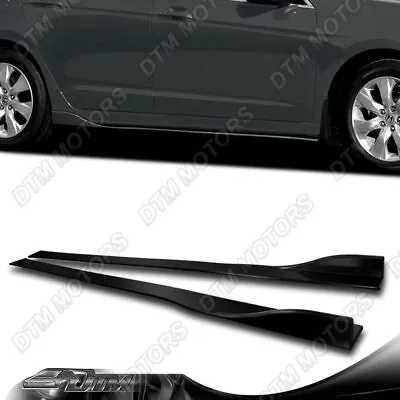 6pcs Black Extension Side Skirt Rocker Splitters Winglet Diffuser 86  X 4  • $47.88