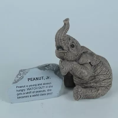 Marty Sculptures - The HERD By Martha Carey Elephant Figurine PEANUT JR. #3138 • $29.95