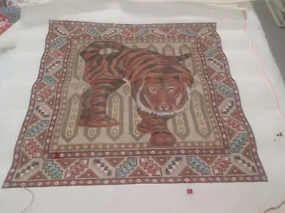 Tiger-melissa Shirley-handpainted Needlepoint Canvas • $345.28