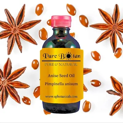 Anise Seed Essential Oil Pure Uncut  8oz Glass • $18.05