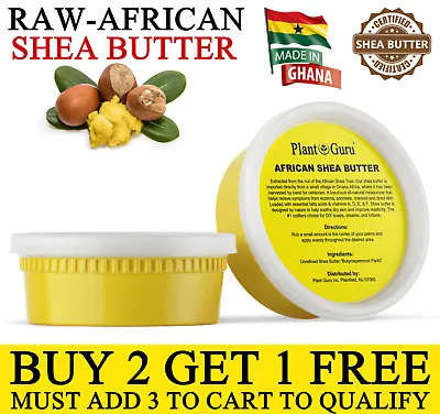 $6.99 • Buy Raw African Shea Butter 8 Oz. YELLOW 100% Pure Organic Unrefined Natural Ghana