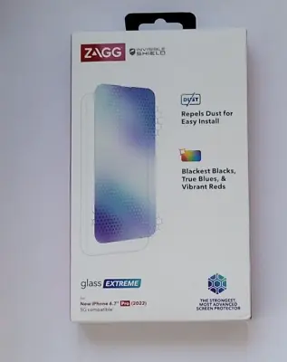 $19.99 • Buy Zagg Invisible Shield Glass Extreme Screen Protector IPhone 14 Plus & 14 Pro Max