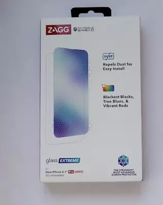 Zagg Invisible Shield Glass Extreme Screen Protector IPhone 14 Plus & 14 Pro Max • $14.99