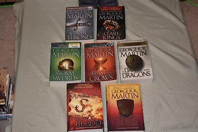 A Song Of Ice And Fire Series/set George R.R. Martin (MixedGame Of Thrones) • $59.99