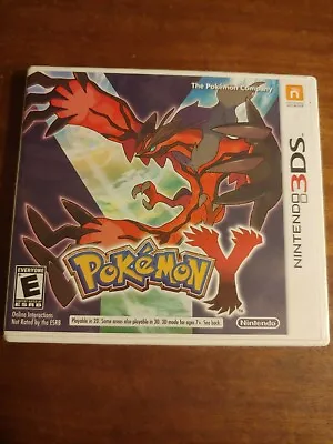 Pokemon Y - Original Case With Insert - NO GAME - Some Shelf Wear  • $16.99