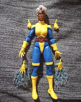 Marvel Legends Storm Figure 2023 X-Men 60th Anniversary Retro 90's Blue & Gold • $31.95