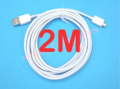 $12.50 • Buy 2M Long Micro USB Data Power Charger Cable For Sony PS4 PlayStation 4 Controller