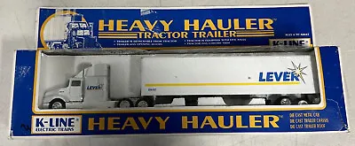 K-Line Electric Trains Heavy Hauler Tractor Trailer Lever Diecast Model 1/64 • $22.41