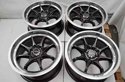 15  Wheels Rims Black 4 Lug Acura Integra Chevy Cobalt Spark Honda Accord Civic • $599