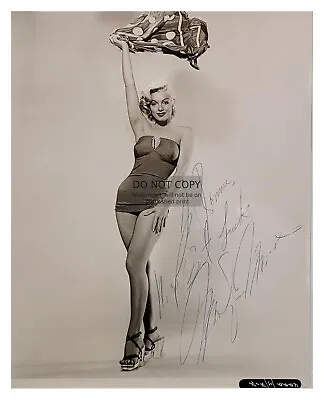 Marilyn Monroe Wearing Swimsuit Sexy Autographed 1953 8x10 Publicity Photo • $8.49