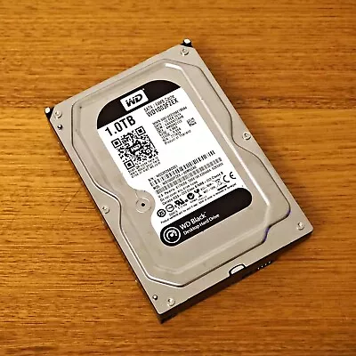 Western Digital Caviar Black WDC WD1003FZEX 1.0TB 3.5  7200 RPM SATA Hard Drive • $25