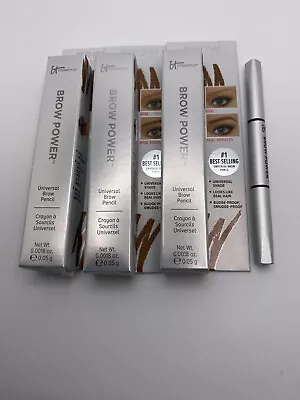 3x IT Cosmetics Brow Power Universal Taupe Eyebrow Pencil Mini 0.0018oz/0.05g • $15