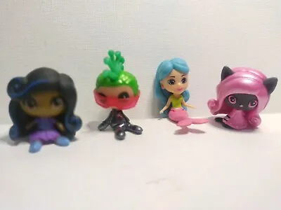 $7 • Buy Monster High Mini Splashlings My Little Pony Figure Lot Of 4