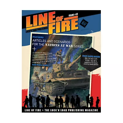 Lock N Load Line Of Fire #13 W/Blood On The Alma Mag Fair+ • $45