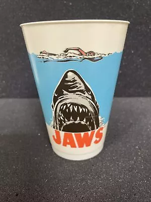 1975 JAWS Promotional Advertising Plastic Cup Slurpee 7-Eleven Movie Promo • $18.50