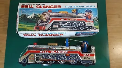 Modern Toys Silver Mountain Express Bell Clanger 3850 Working Box Japan 1969 • $150